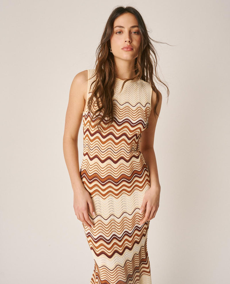 VESTIDO PUNTO SIN MANGAS