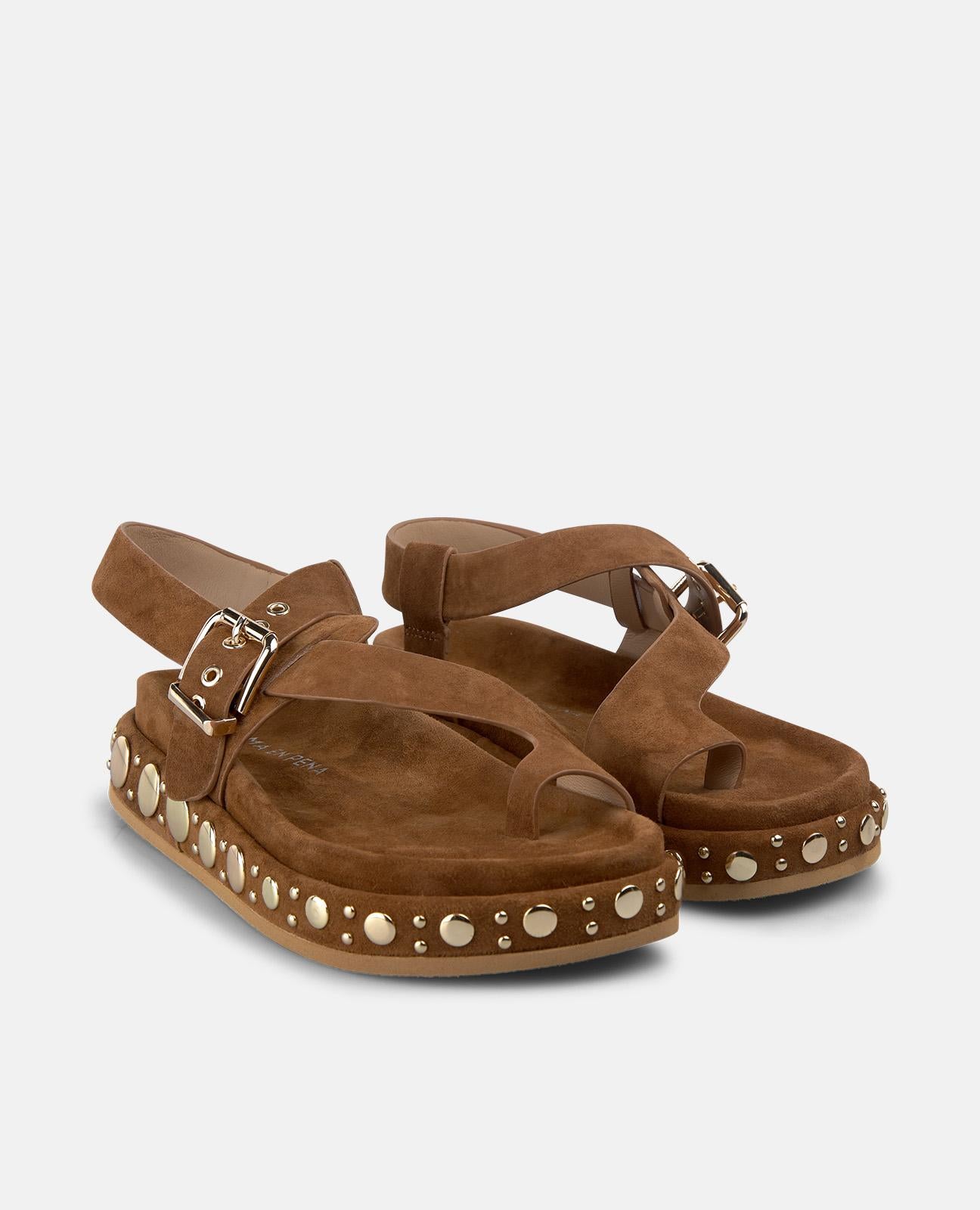 SANDALIA PLATAFORMA TACHAS MULTICOLOR