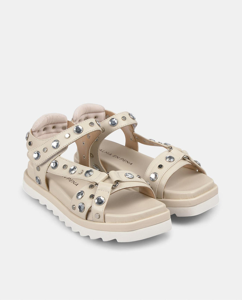 SANDALIA PLANA SUELA TRACK