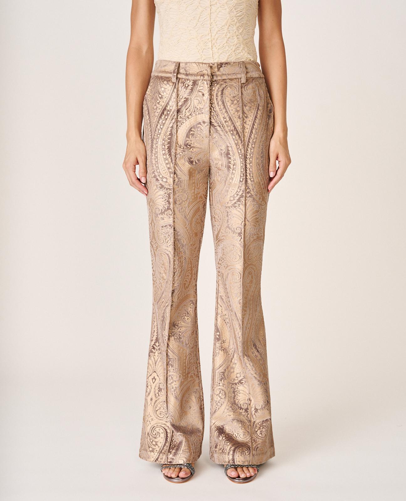 PANTALÓN FLARE ESTAMPADO