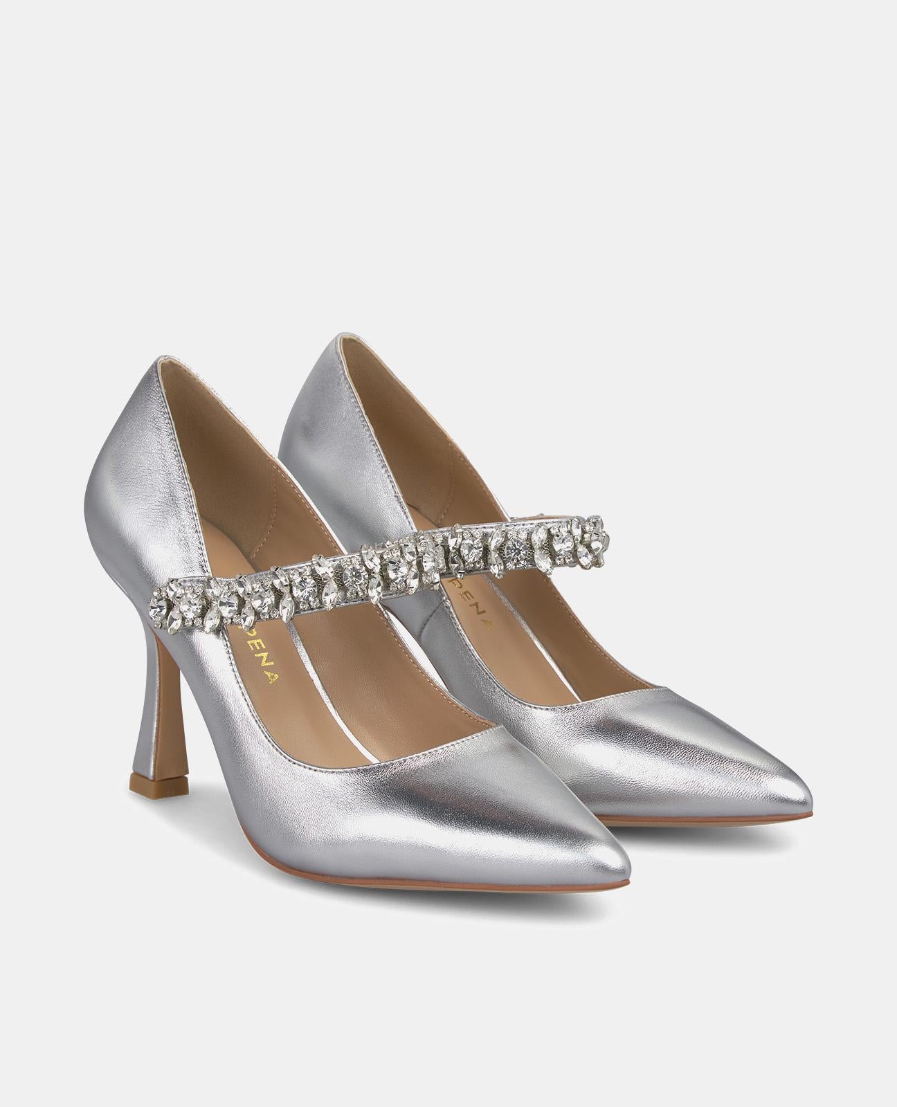 CHAUSSURE À TALON HAUT AVEC STRASS