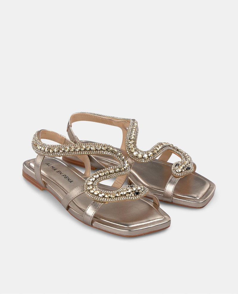 SANDÁLIA DE SERPENTE