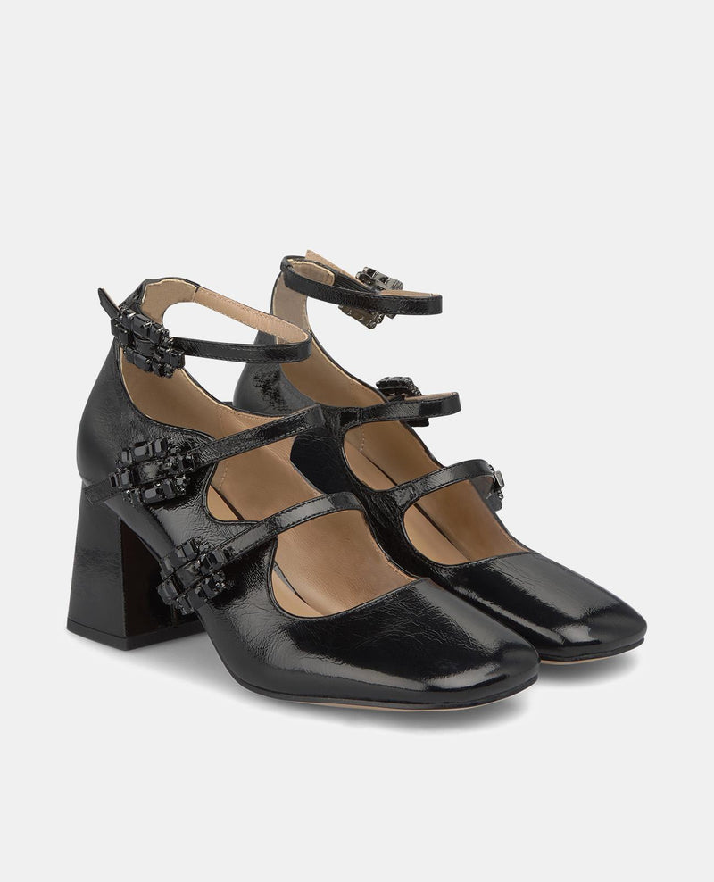 DREI-SCHNALLEN-ABSATZ-SCHUH