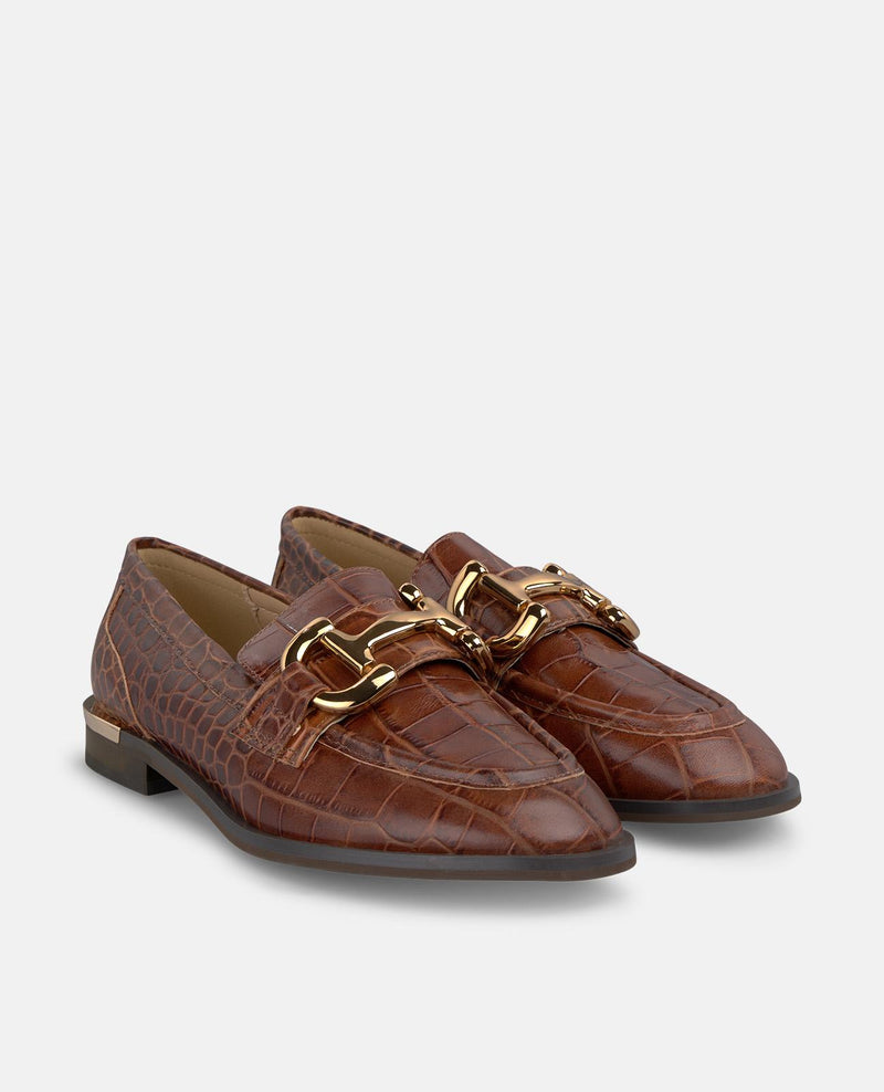 METALLIC STIRRUP MOCCASIN