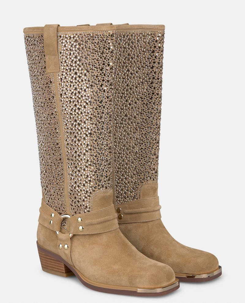 OPENWORK BOOT WITH DETAILS