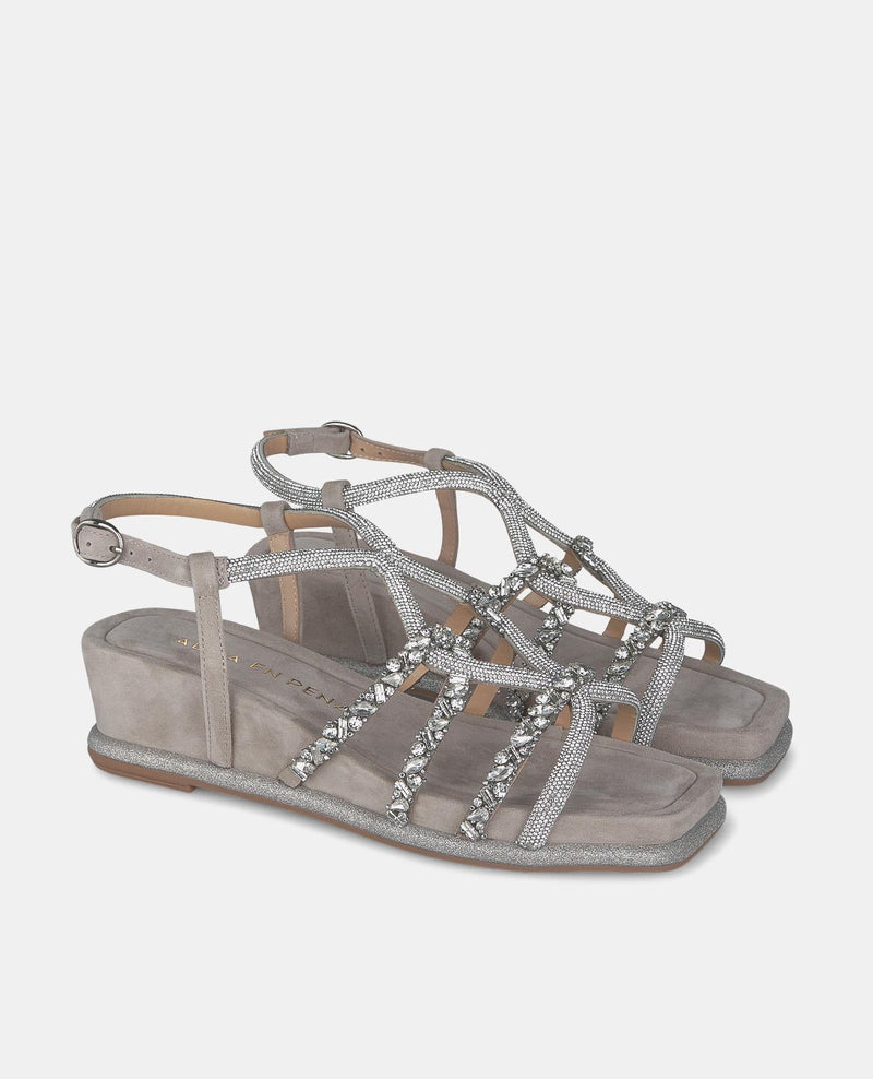 CUÑA MEDIA TIRAS ENTRELAZADAS