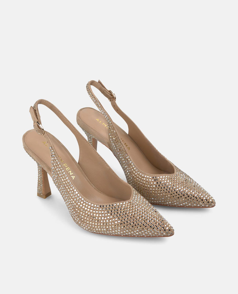 SAPATO COBERTO COM STRASS