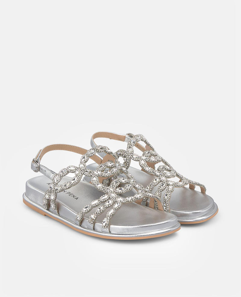 SANDALIA PLANA TRANSFER