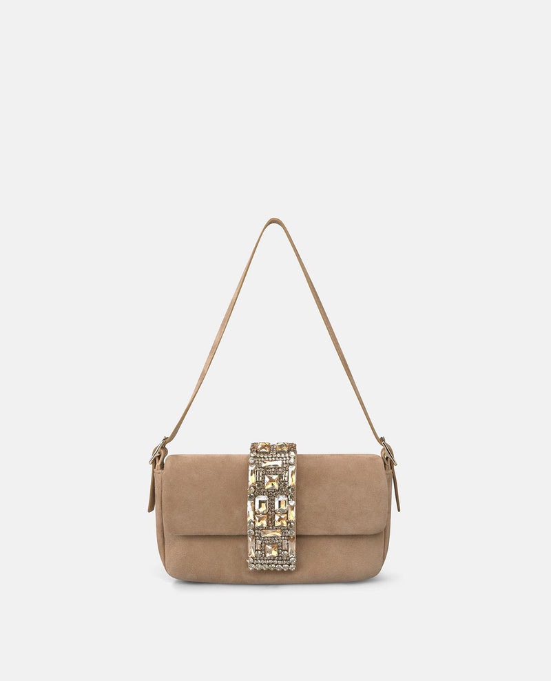 BOLSO DE HOMBRO DETALLE PEDRERÍA