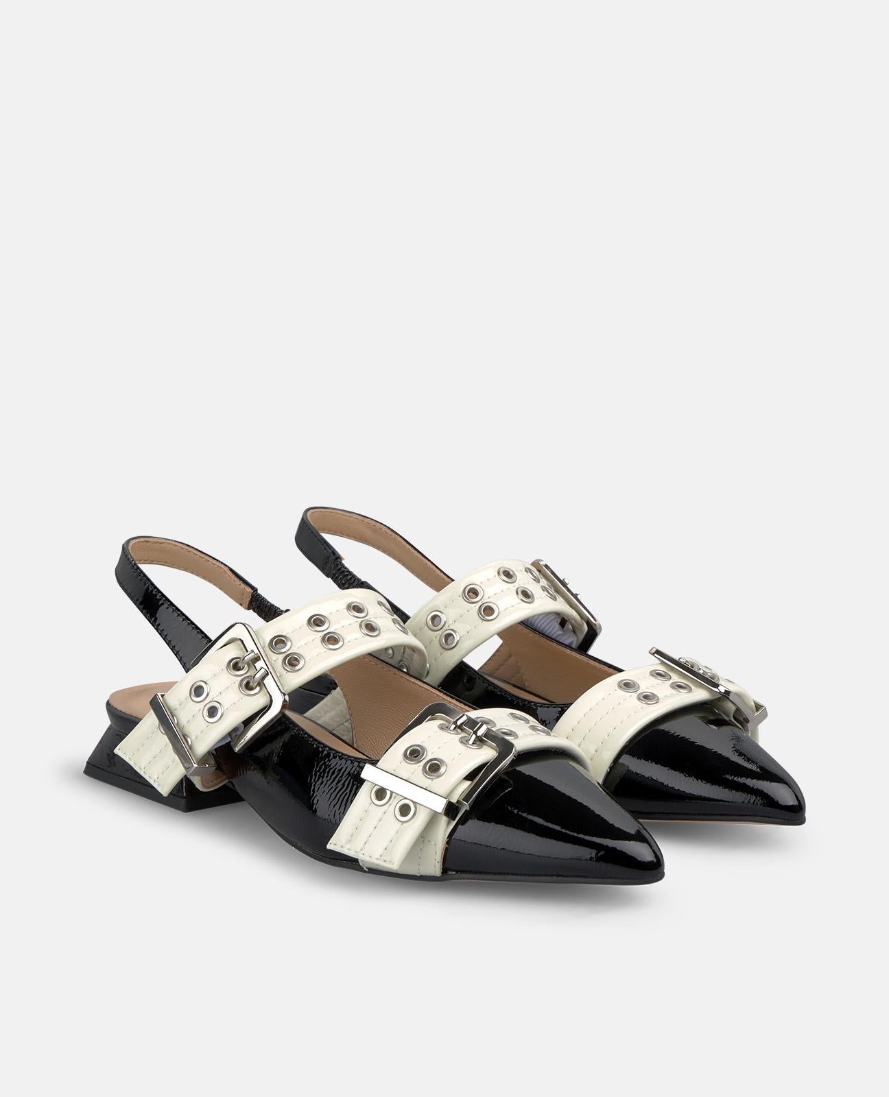 ZAPATO DESTALONADO HEBILLA ANCHA