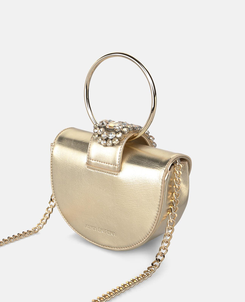 HALBMOND-JUWELENTASCHE