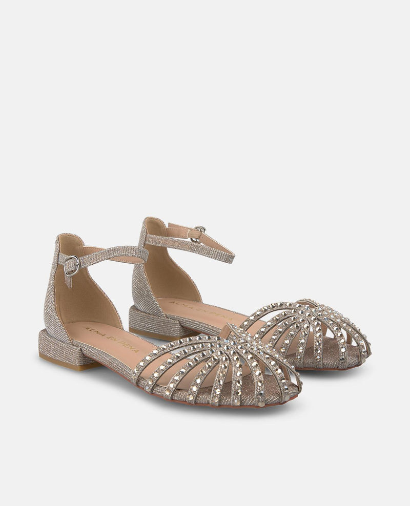 BAILARINA REJILLA PULSERA AL TOBILLO