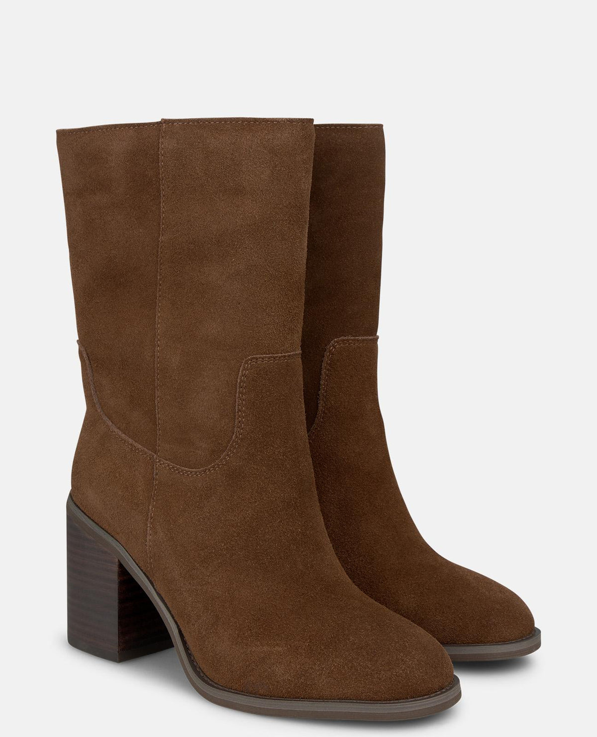 BOTA DE PIEL CON PUNTERA REDONDA