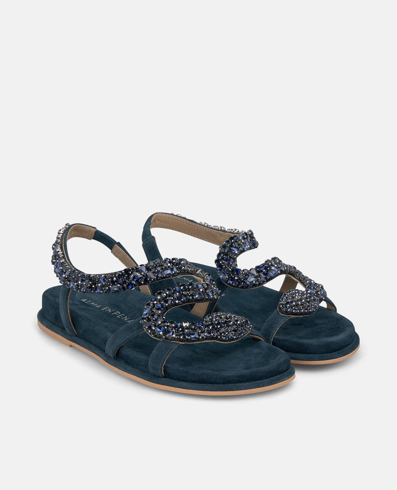 SANDÁLIA RASA DE COBRA