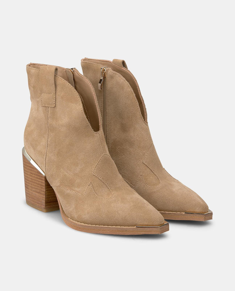 TALON DE LA BOTTE DE CHEVILLE OUVERTURE FRONTALE