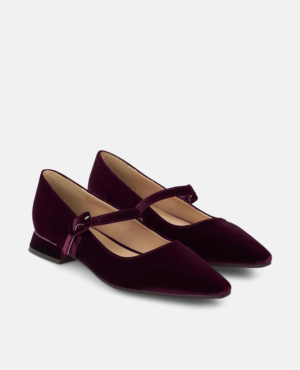 FLAT SHOE WITH A POINTED TOE