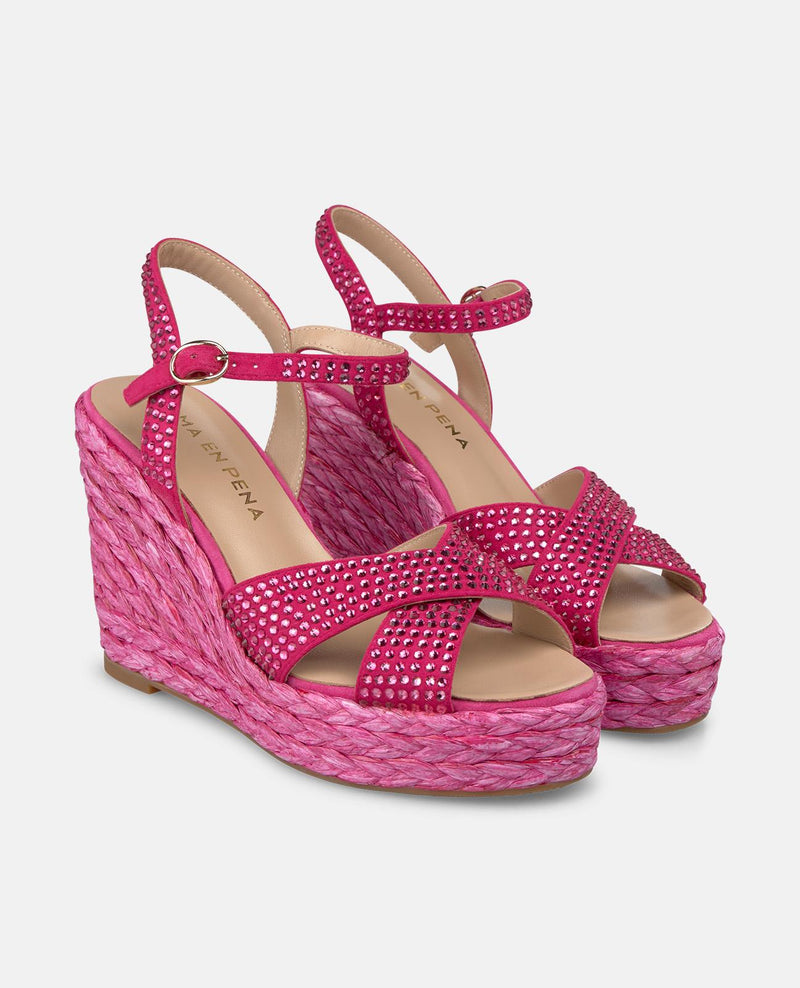 CUÑA TRENZADA CON PEDRERÍA