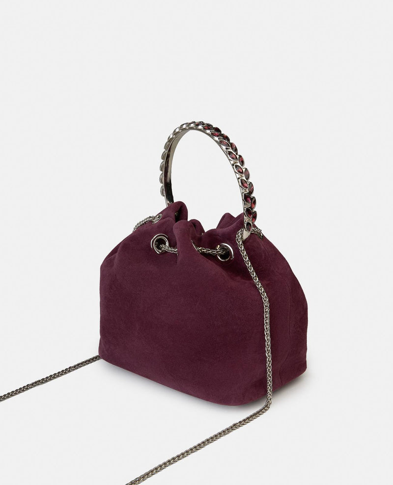 BOWLER BAG WITH PENDANT DETAIL