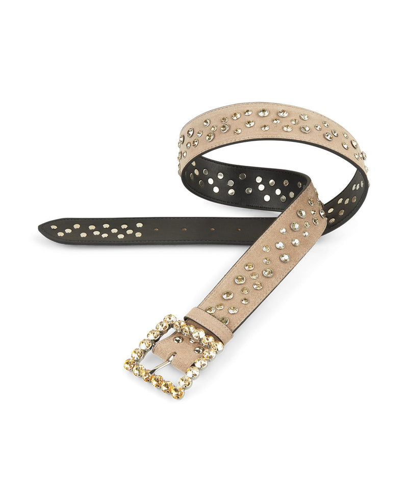 CEINTURE EN CUIR CLOUTÉ