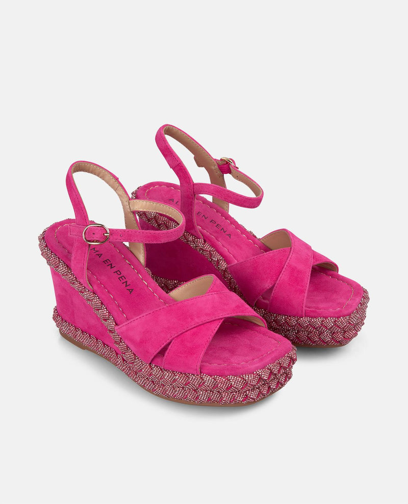 CUÑA TRENZADA PEDRERÍA