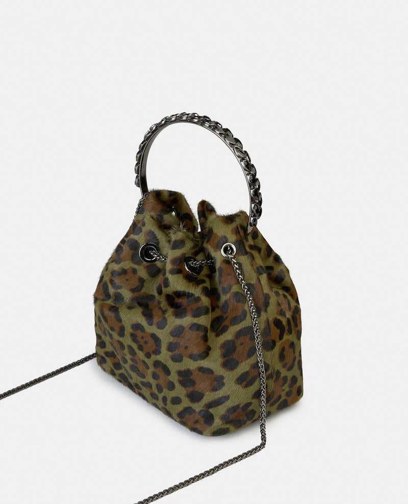 BOWLER BAG WITH PENDANT DETAIL