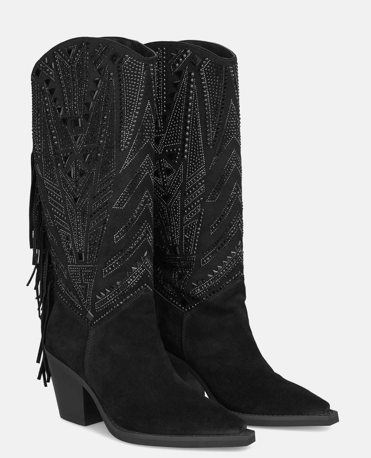 BOTTE AVEC FRANGES ARRIÈRE