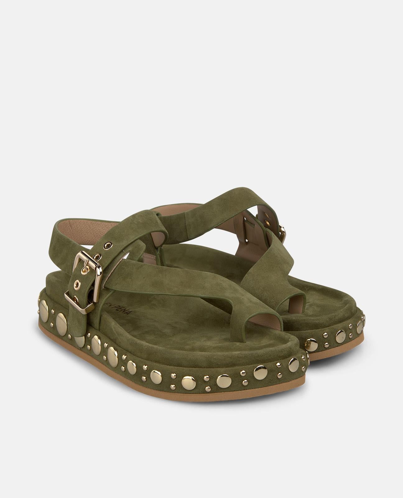 SANDALIA PLATAFORMA TACHAS MULTICOLOR