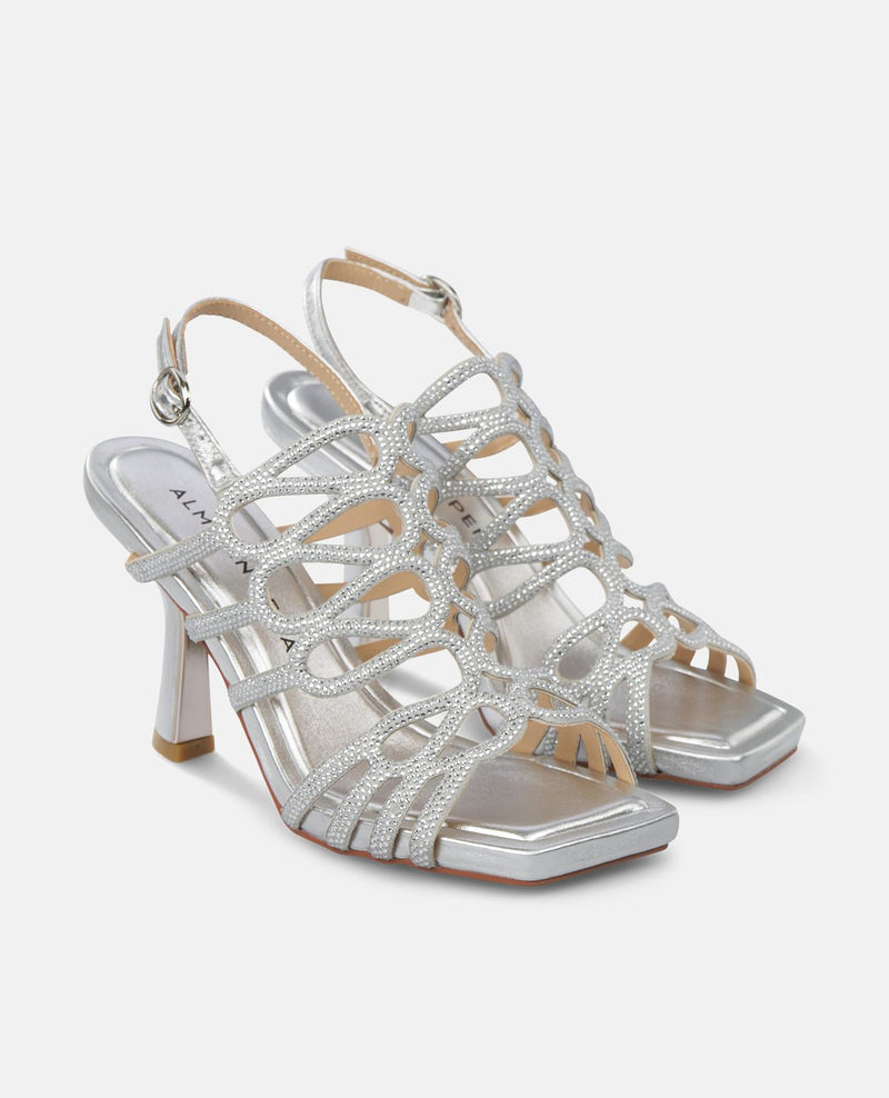 SANDALIA TACÓN ENTRECRUZADA