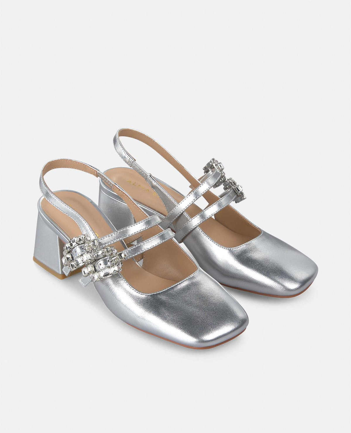 BUCKLE HEEL SHOES