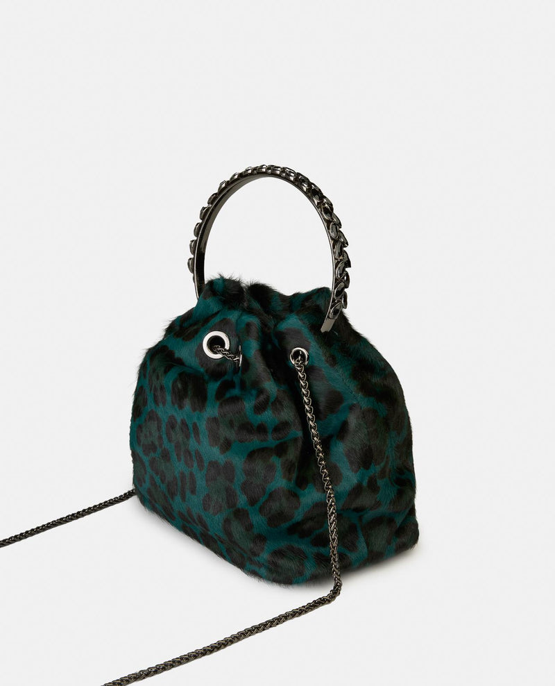 BOWLER BAG WITH PENDANT DETAIL