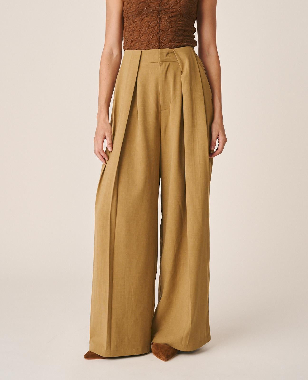 PANTALÓN SARGA WIDE LEG