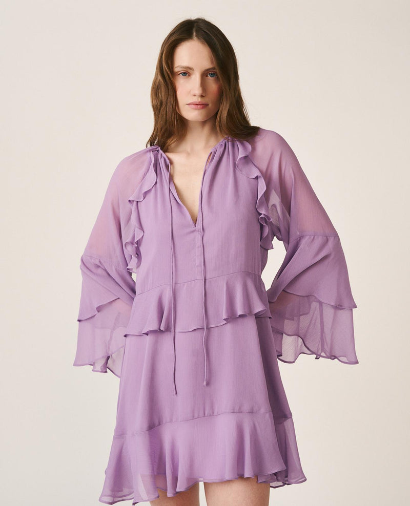 VESTIDO MANGA ACAMPANADA