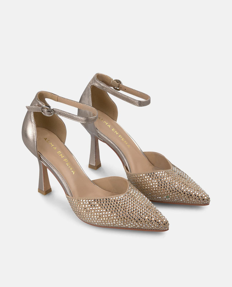 SAPATOS COM BIQUEIRA DE STRASS