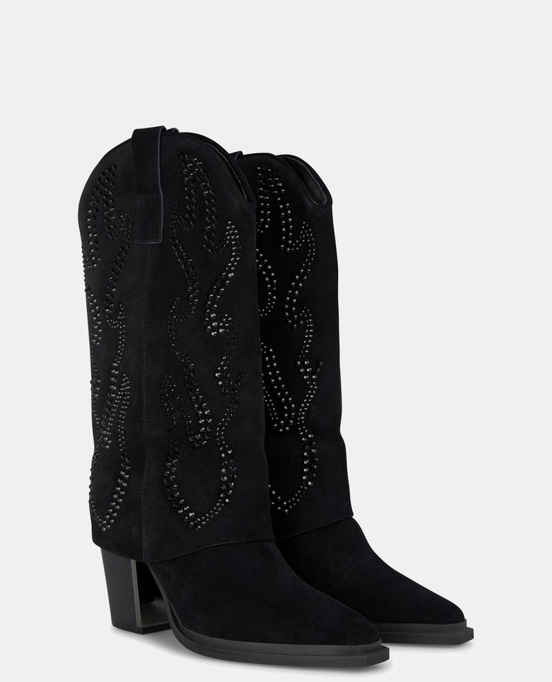 GAMASCHENSTIEFEL MIT GLITZER