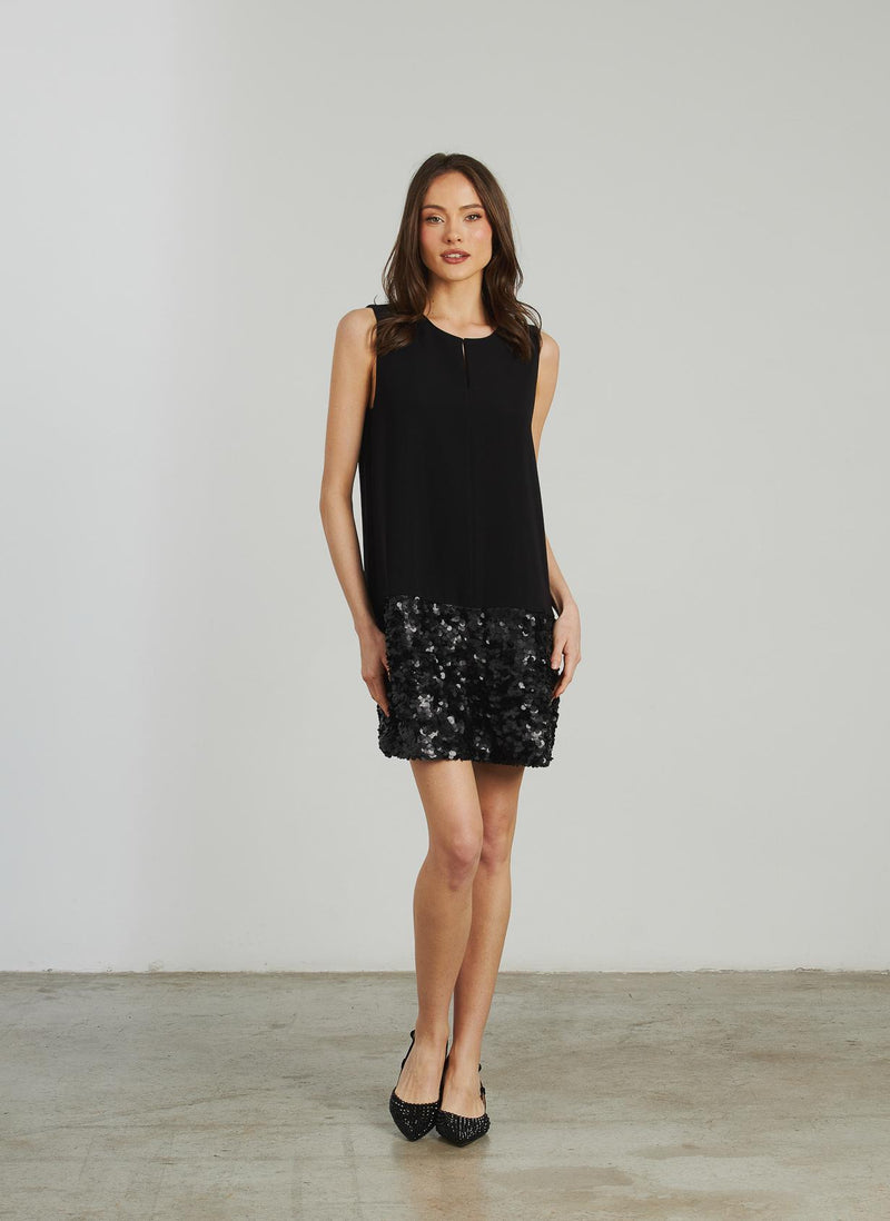 VESTIDO ESTRUCTURA COMBINADO