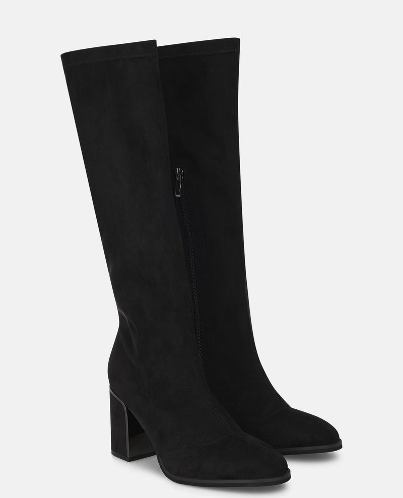 BOOT WITH BLOCK HEEL