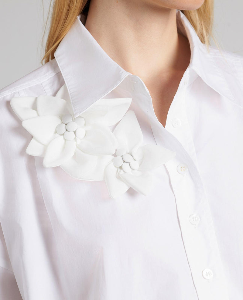 CAMISA RAYADA FLORES