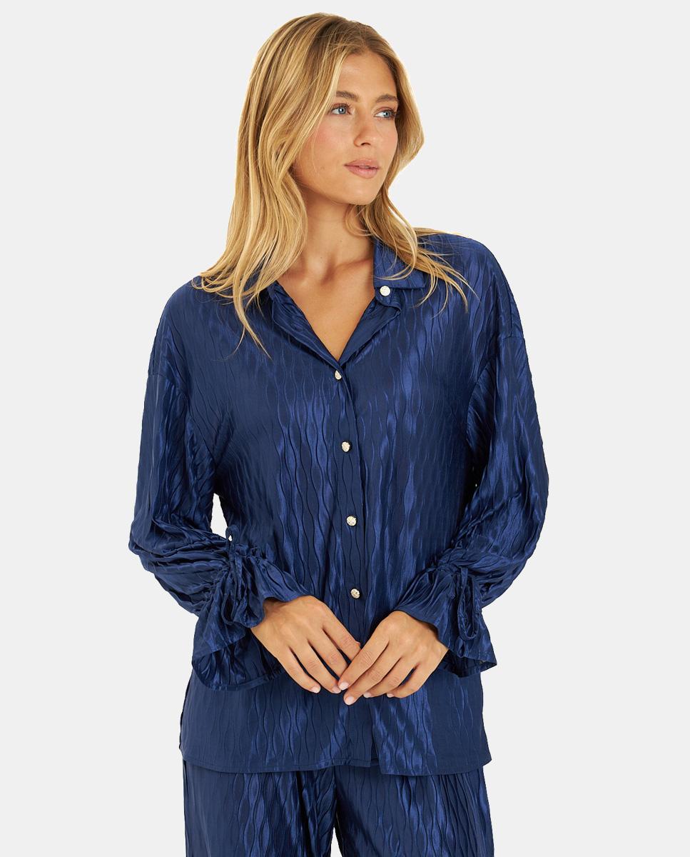 FLUID BUTTON-DOWN SHIRT