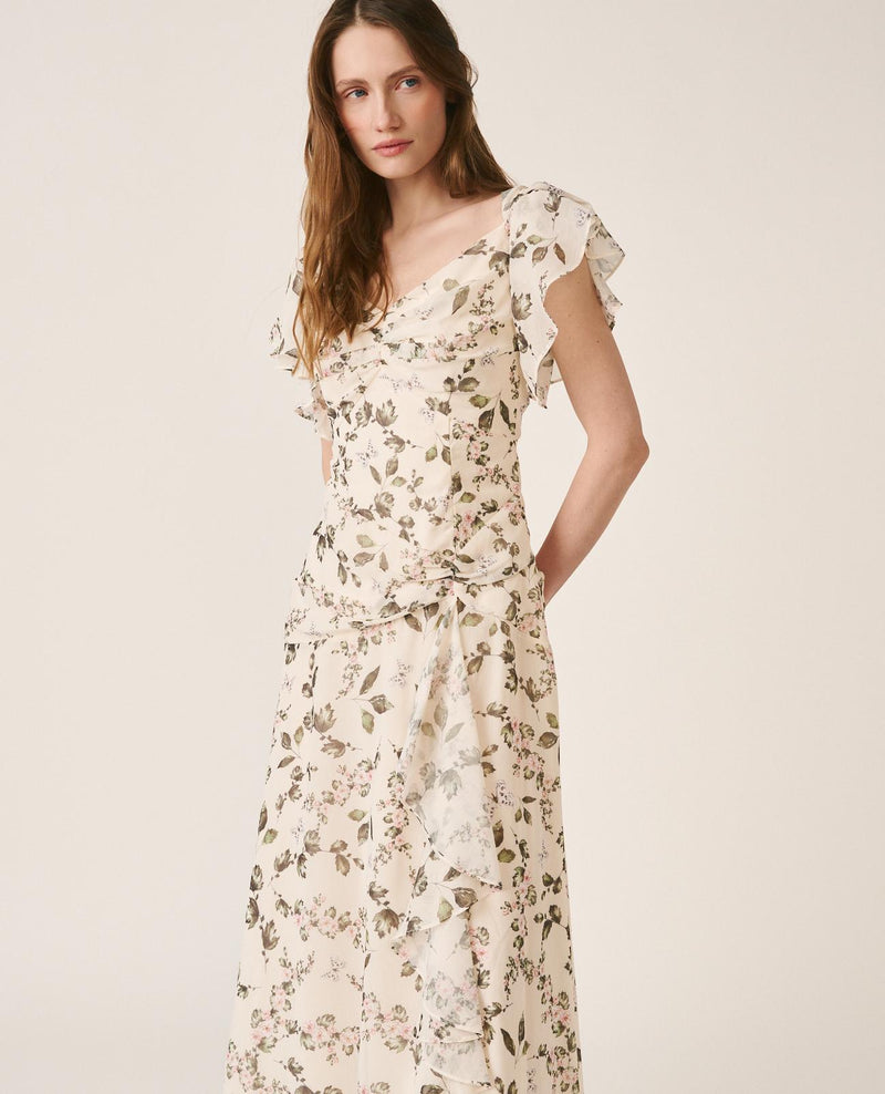 VESTIDO MANGA CAPA