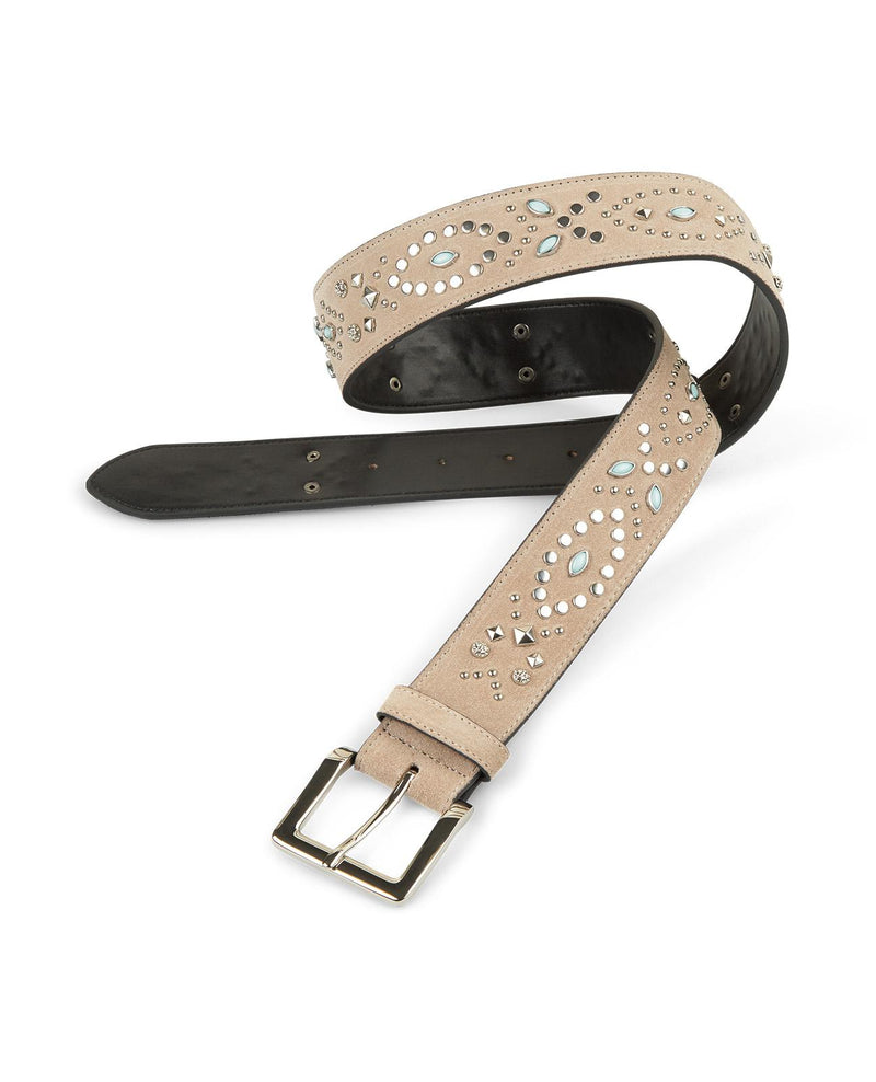 RHINESTONE STUDDED BELT