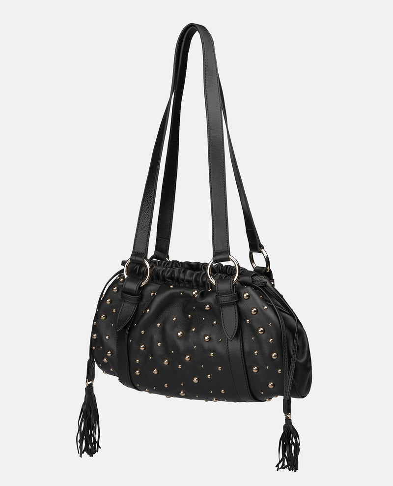 BOLSO ANTE CON TACHAS METÁLICAS