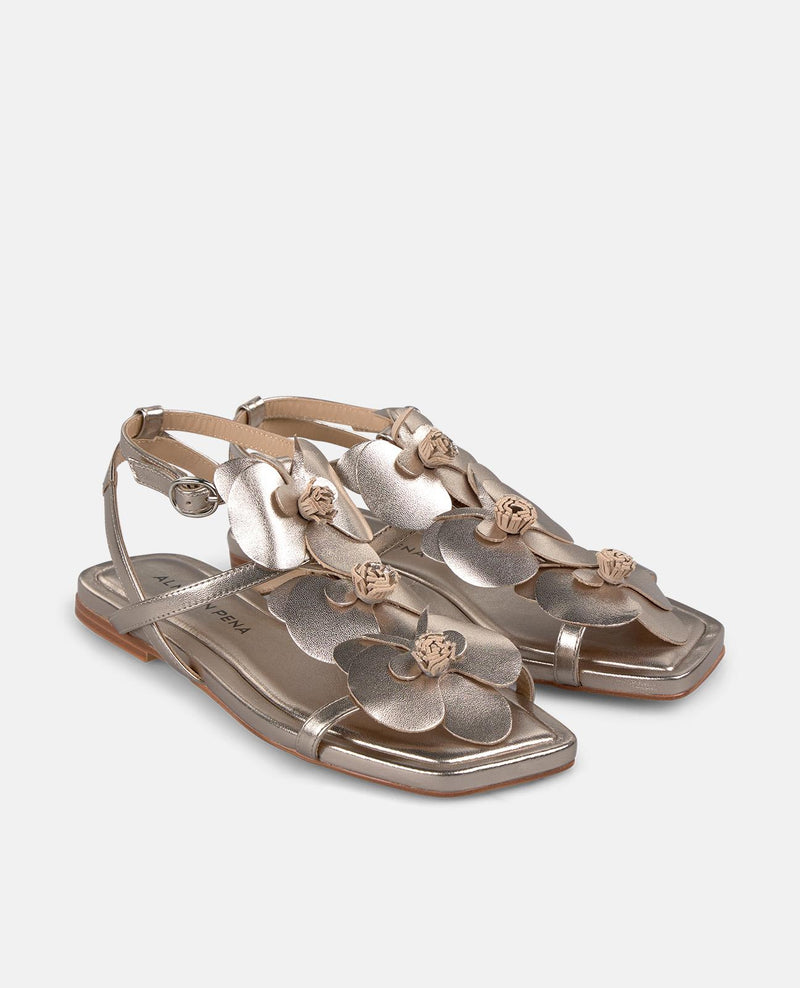 FLAT SANDAL FLOWERS