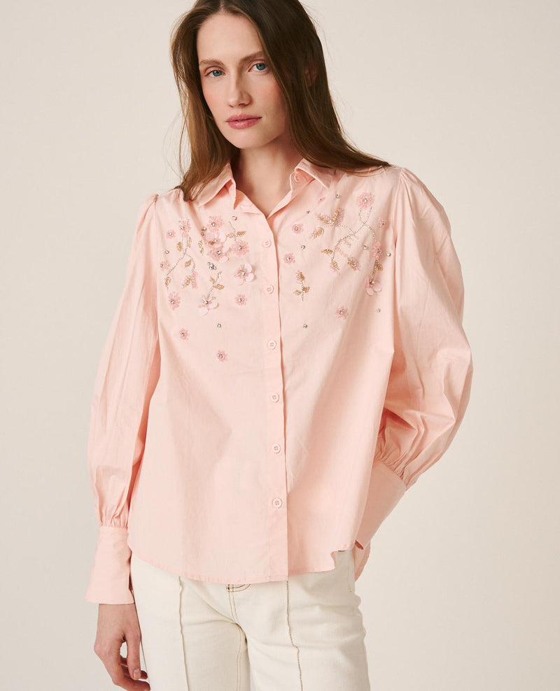 CAMISA ADORNO PEDRERÍA