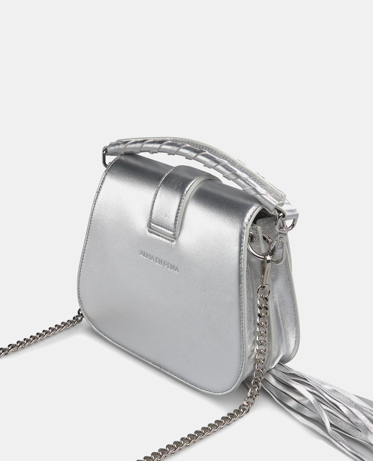 POCHETTE À BOUCLE EN STRASS