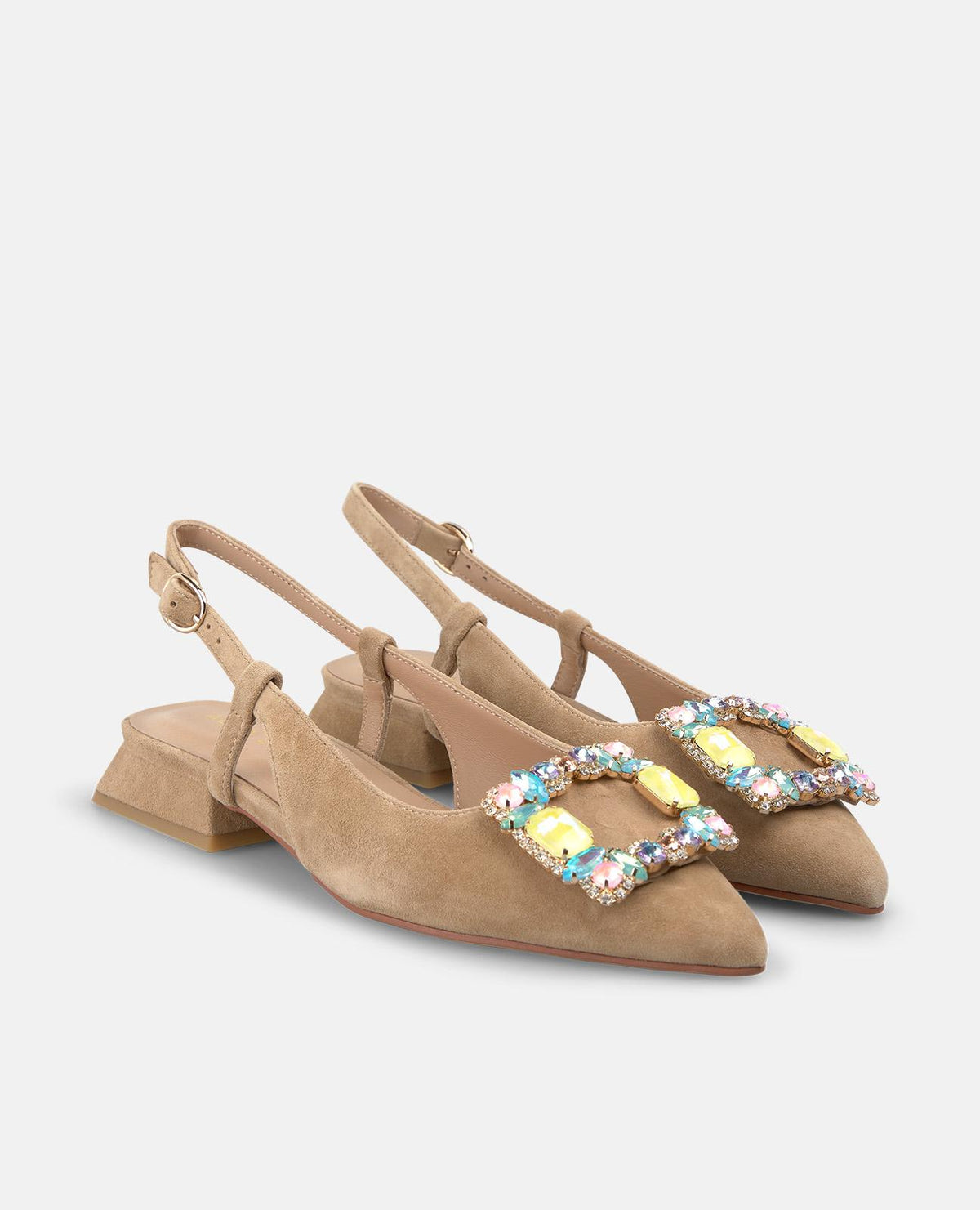 SQUARE HEEL SHOE