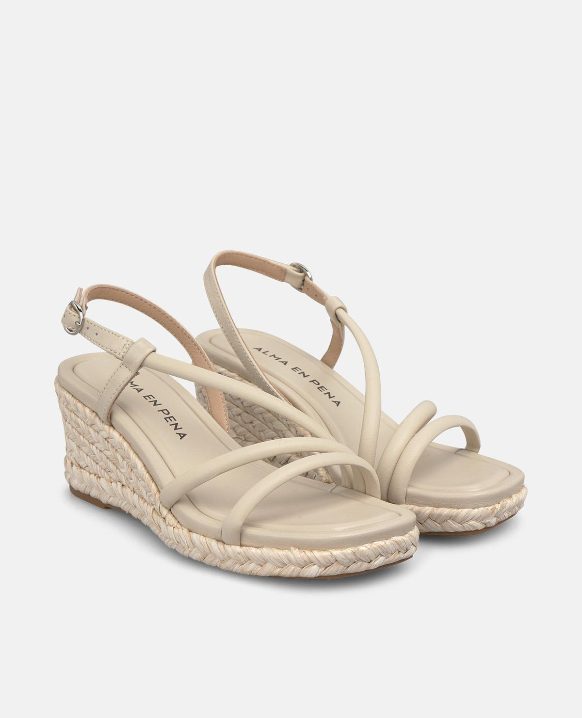 SANDALIA CUÑA TUBULAR