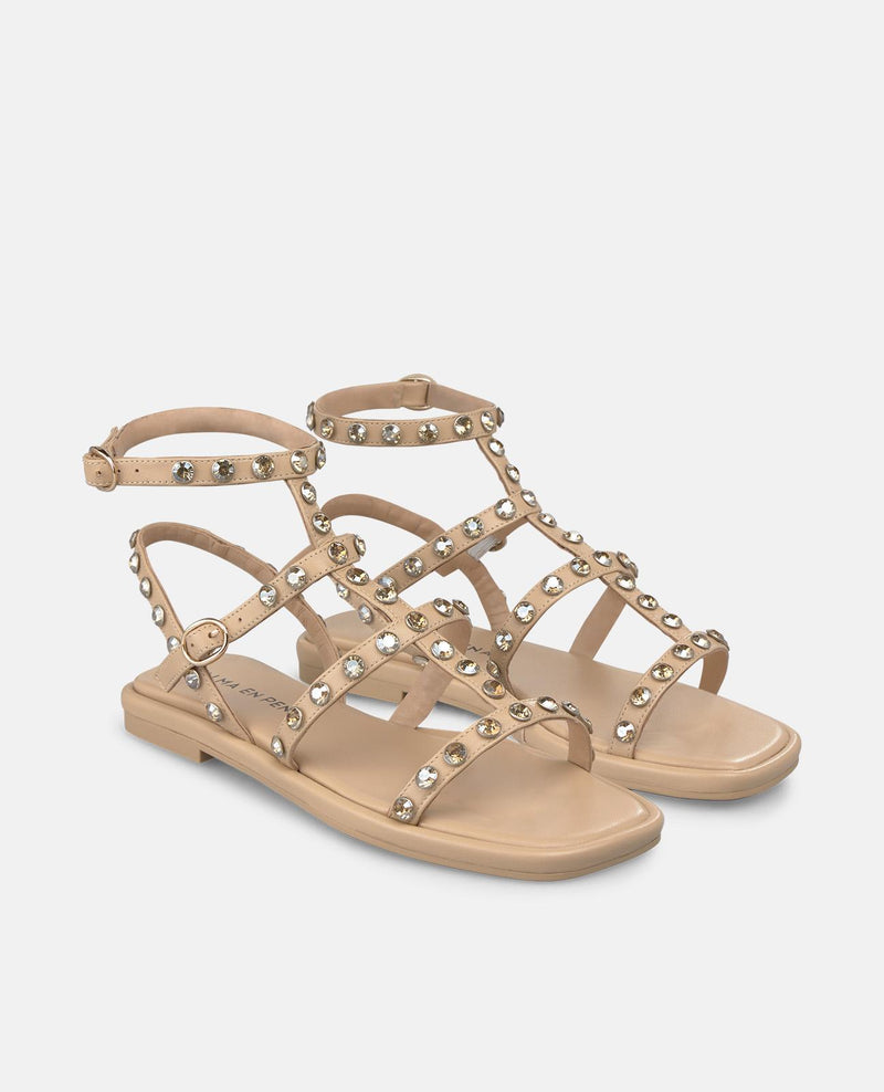 SANDALIA GRIEGA TACHAS