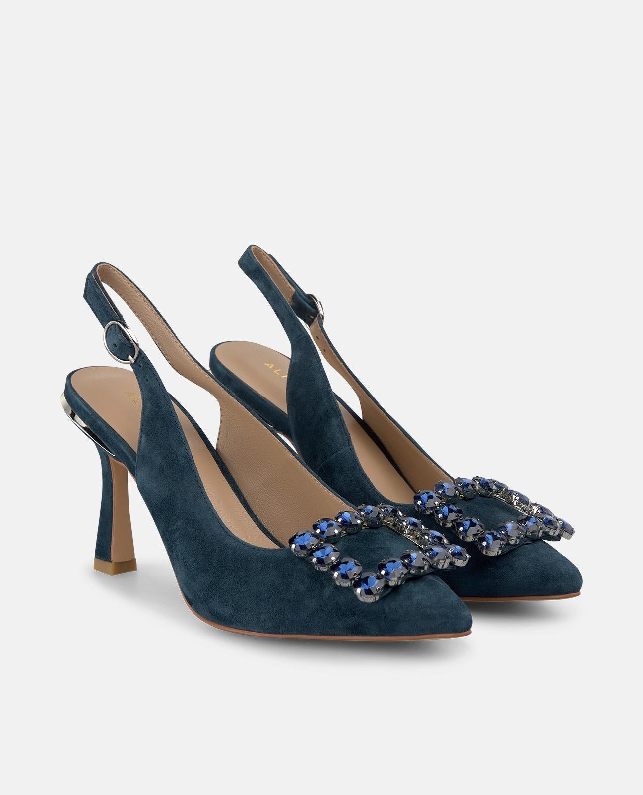 SALON DESTALONADO CON HEBILLA PEDRERIA