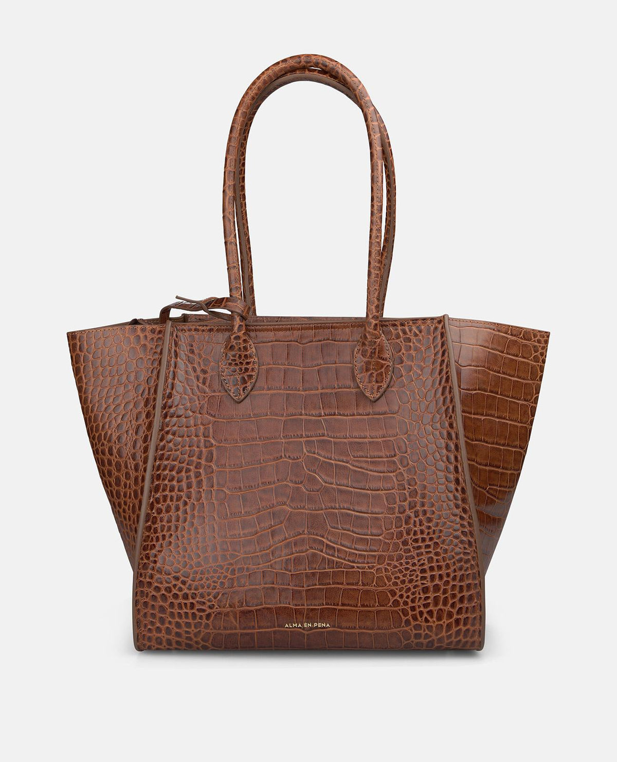 BOLSO TOTE PIEL EFECTO SERPIENTE