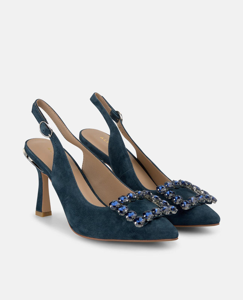 SALON DESTALONADO CON HEBILLA PEDRERIA